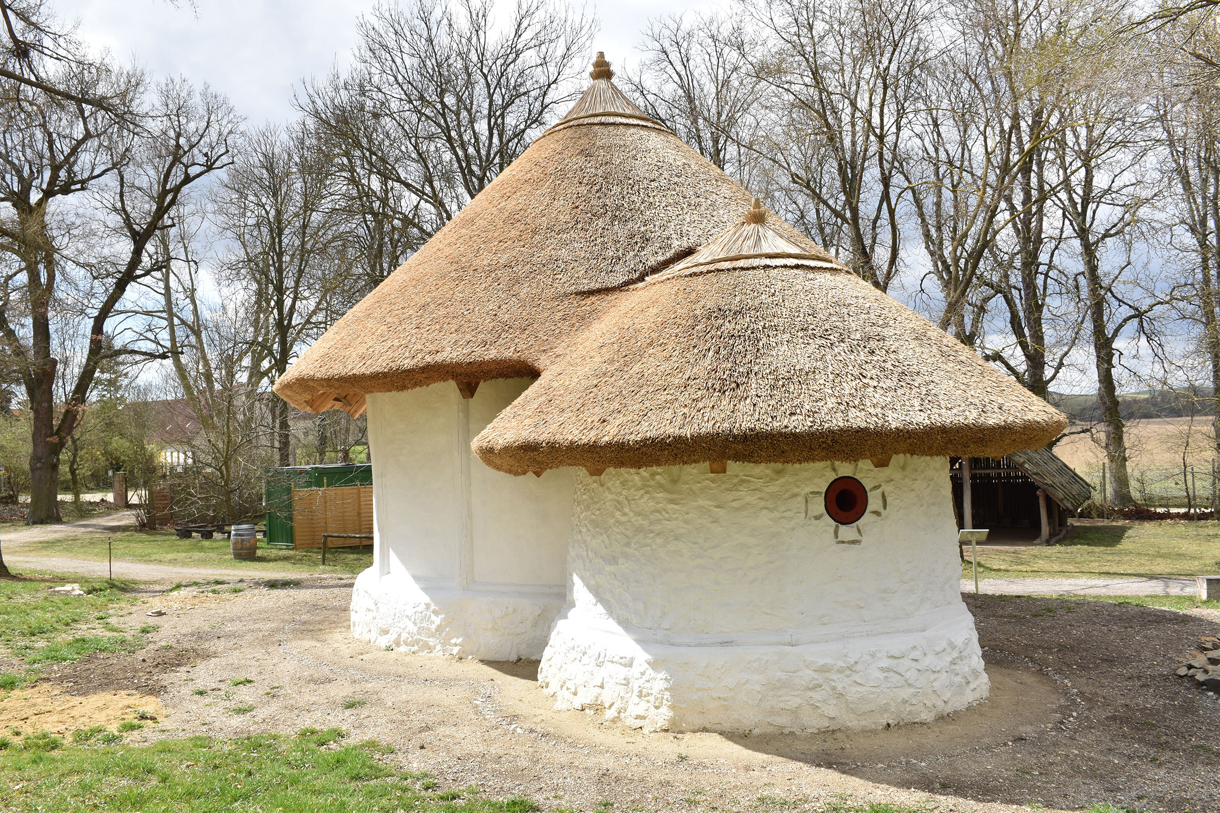Die „frühmittelalterliche“ Kirche im MAMUZ Asparn/Zaya, Blick von Osten, Foto: @MAMUZ